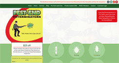 Desktop Screenshot of pestendinc.com